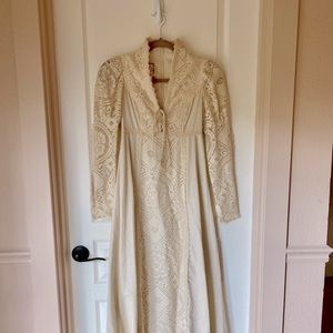 Gunne Sax vintage wedding dress